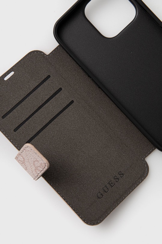 Кейс за телефон Guess iPhone 13 Pro GUBKP13L4GDPI розов AA00