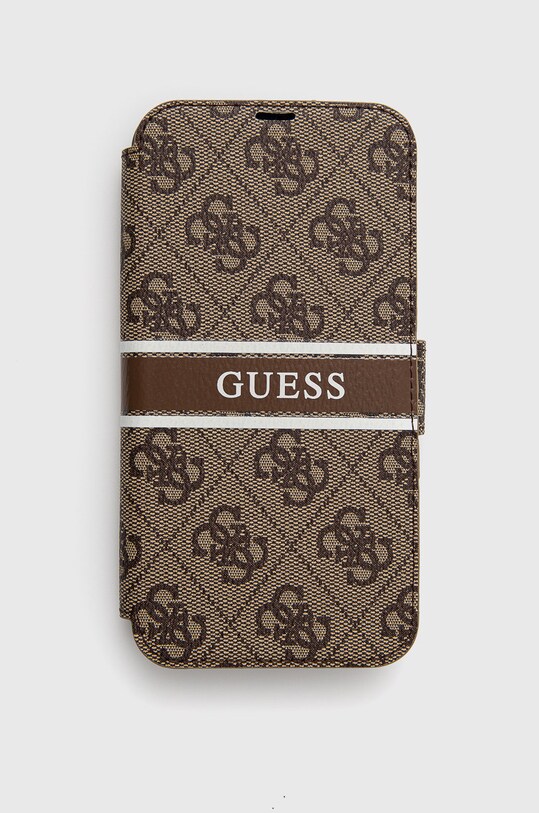Etui za telefon Guess iPhone 13 Pro Za telefon rjava GUBKP13M4GDBR