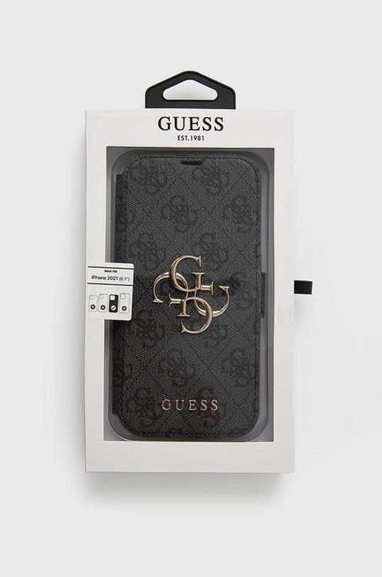 Akcesoria Guess Etui na telefon iPhone 13 Pro GUBKP13L4GMGGR szary