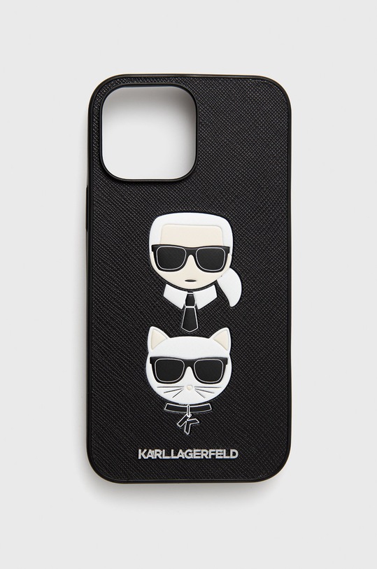 Karl Lagerfeld husă pentru telefon pentru telefon negru KLHCP13XSAKICKCBK