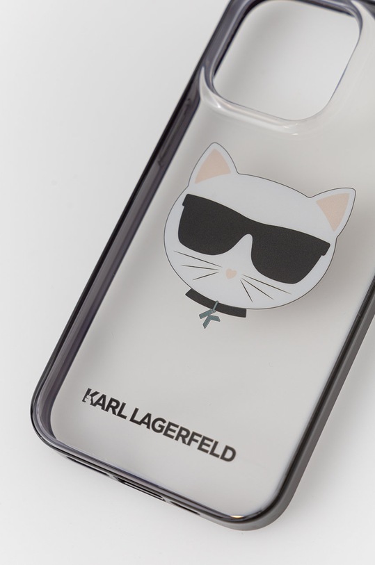 Karl Lagerfeld Etui na telefon iPhone 13 Pro KLHCP13LHCHCK KLHCP13LHCHCK transparentny AA00