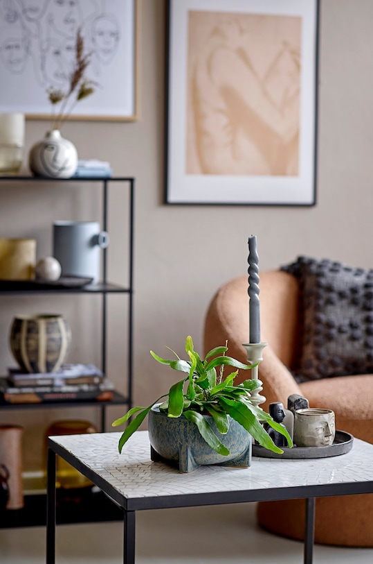 Bloomingville świecznik dekoracyjny 82052366 szary AA00