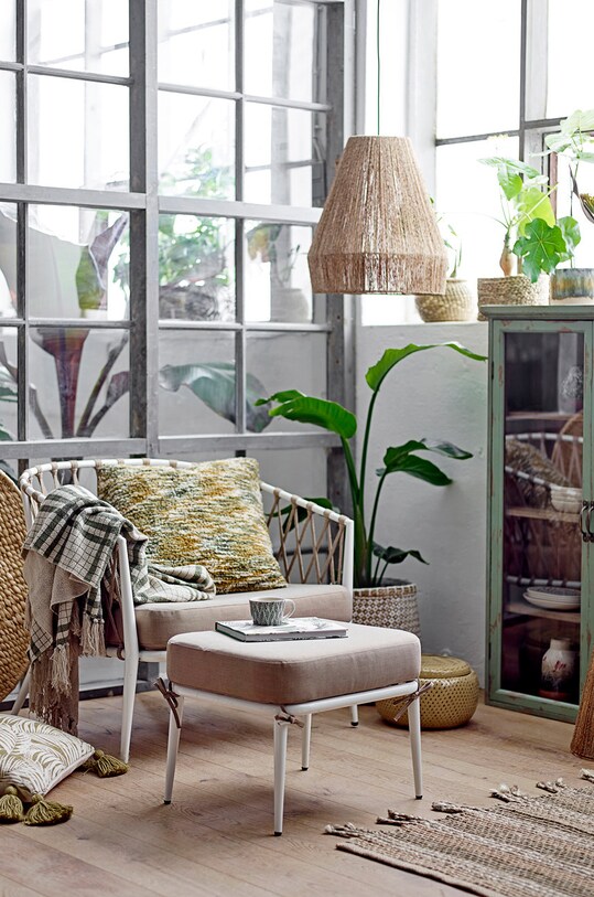 Bloomingville Perna decorativa 82051014 verde