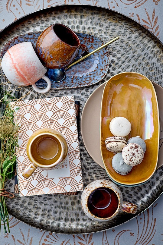 Bloomingville Ceasca 75232029 albastru AA00