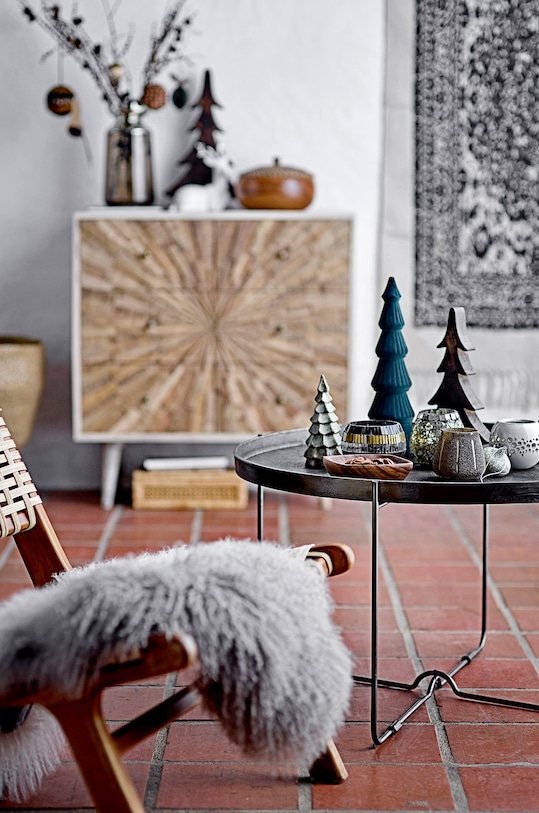 Bloomingville wazon dekoracyjny 82047529 brązowy