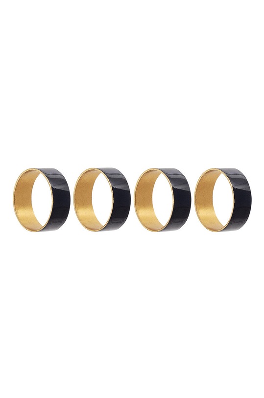 Bloomingville anelli per tovaglioli (4-pack) 82041369 blu AA00