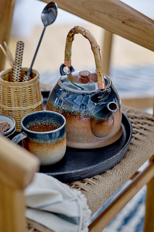 Bloomingville Konvice na čaj modrá 82047385