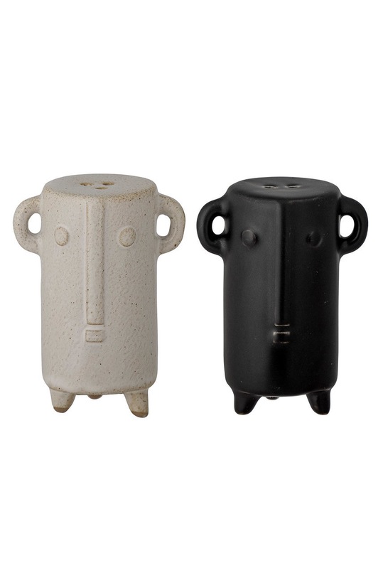 Bloomingville solniczka i pieprzniczka czarny 82054708