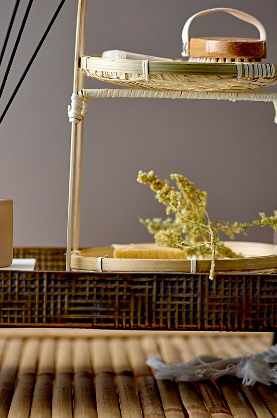 Home SPA Bloomingville szczotka do masażu na sucho 82047927 brązowy