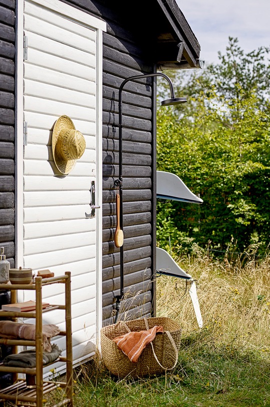 Bloomingville szczotka do masażu na sucho brązowy 82047927