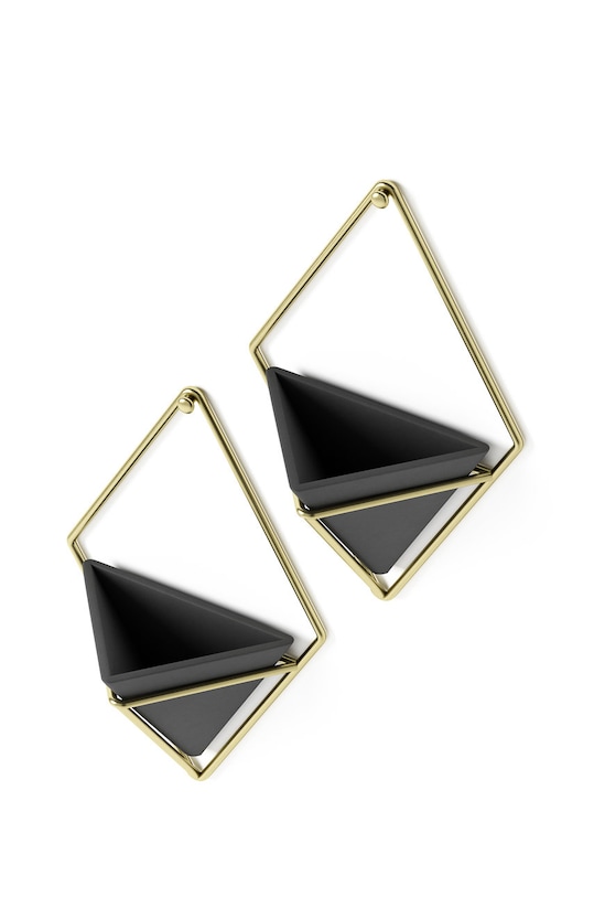 Umbra zestaw doniczek ściennych (2-pack) 470753.1137 czarny AA00