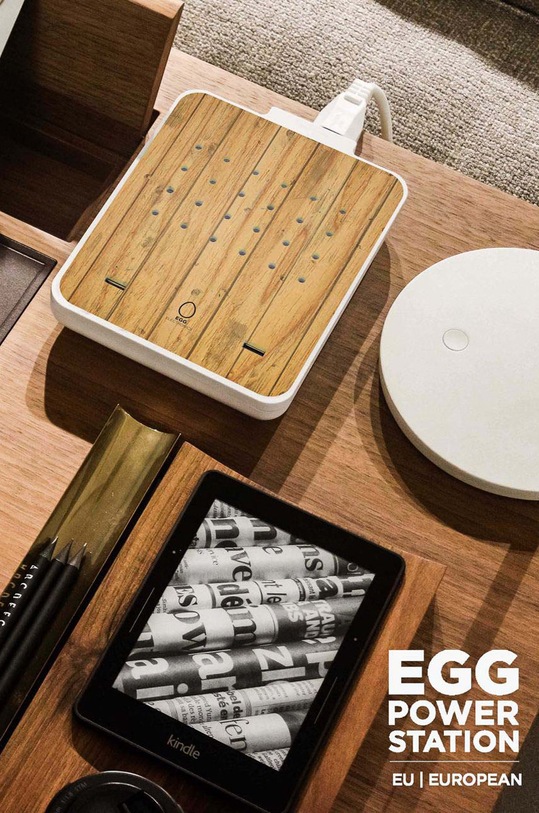 Lifestyle EGG Electronics stacja ładująca IT20EQC02.130 brązowy