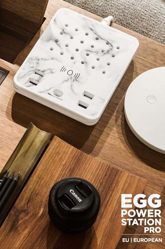 Lifestyle EGG Electronics - Stanica za punjenje PowerStation PRO IT20EQC02.107 bijela