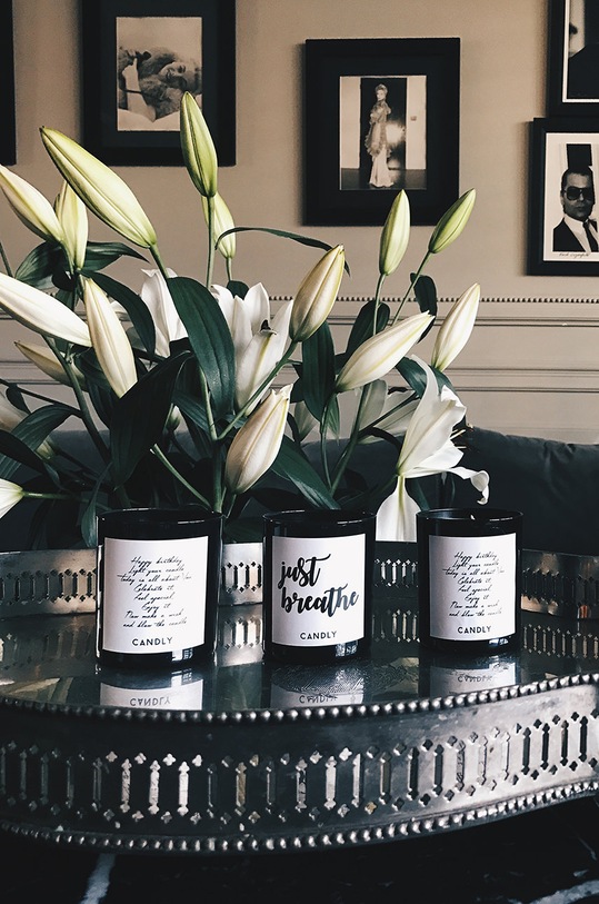 Home SPA Candly świeca zapachowa Mind of a Hustler / Heart of a Queen No2MOA czarny