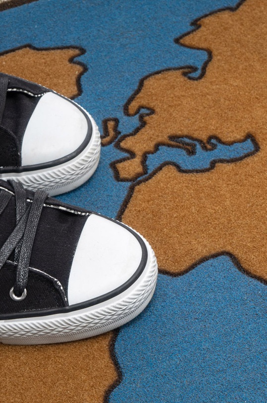 Living și dormitor Balvi - Pres 27094 albastru