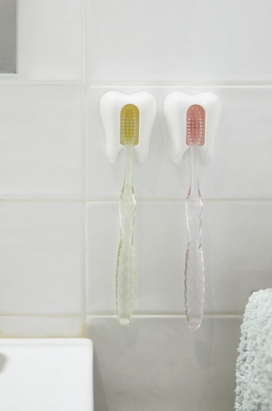 Balvi pojemnik na szczoteczki do zębów (2-pack) 27486 biały