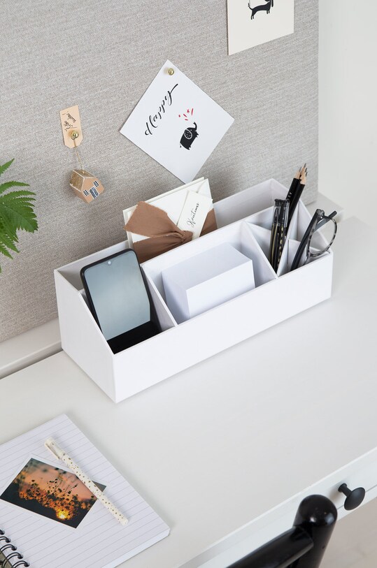 Bigso Box of Sweden - organizator de birou Elisa alb 275145501