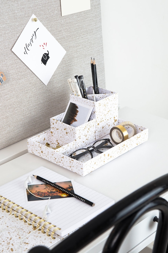 Bigso Box of Sweden Настільний органайзер Lena жовтий 797487701