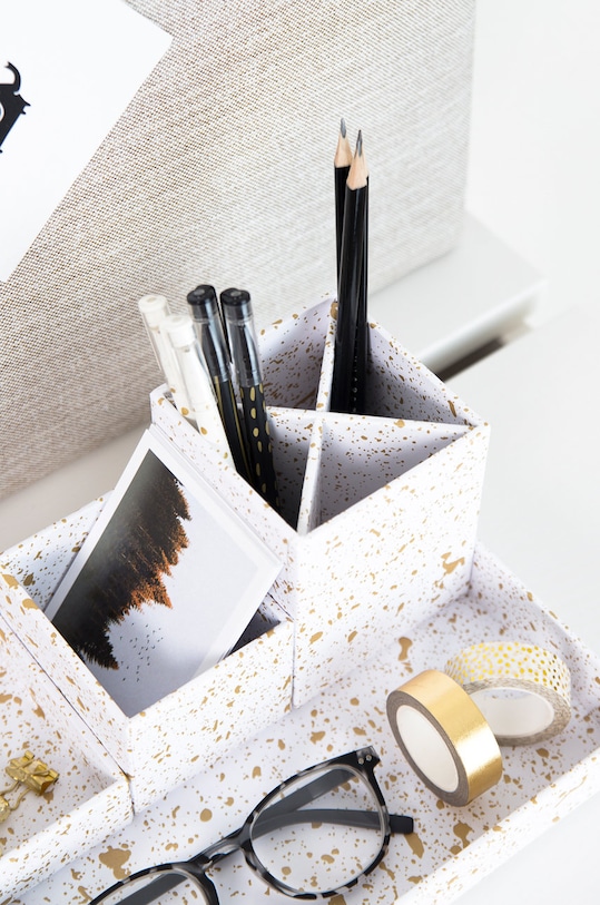 Bigso Box of Sweden Настільний органайзер Lena 797487701 жовтий