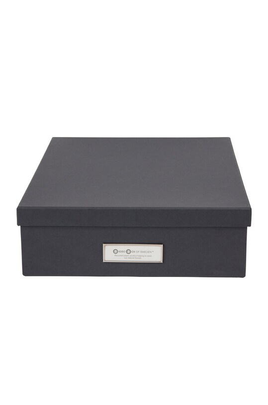 Bigso Box of Sweden ящик для хранения Oskar 945145641 серый AA00