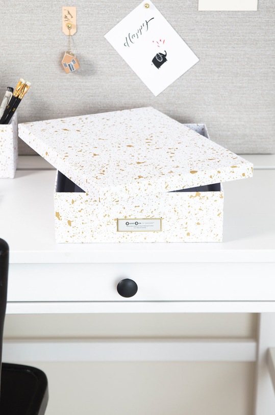 Bigso Box of Sweden Коробка для зберігання Oskar 945187762 жовтий