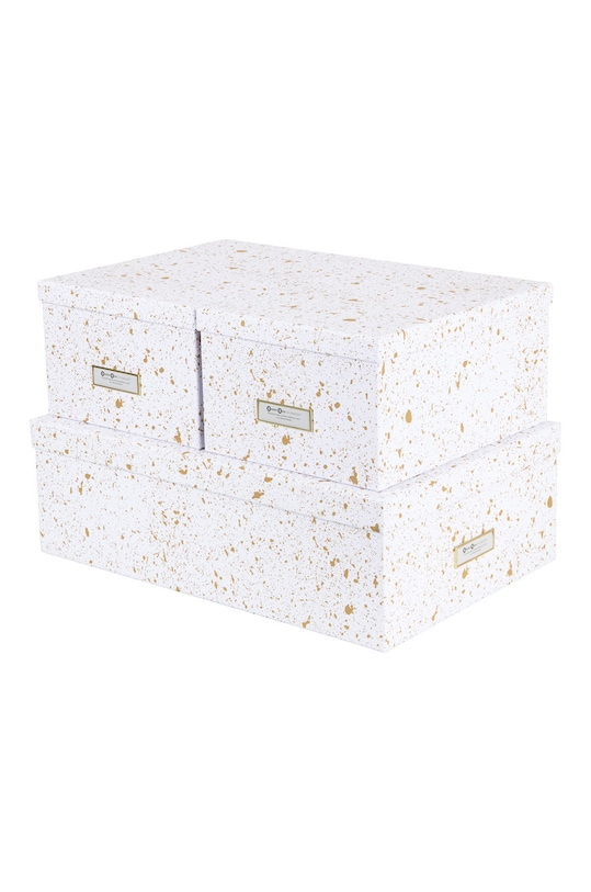 Bigso Box of Sweden Набір коробок для зберігання Inge (3-pack) жовтий 811387762