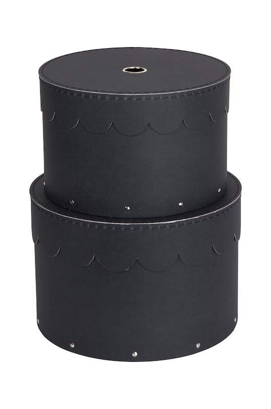 Bigso Box of Sweden Набір коробок для зберігання Wilma (2-pack) сірий 988245607