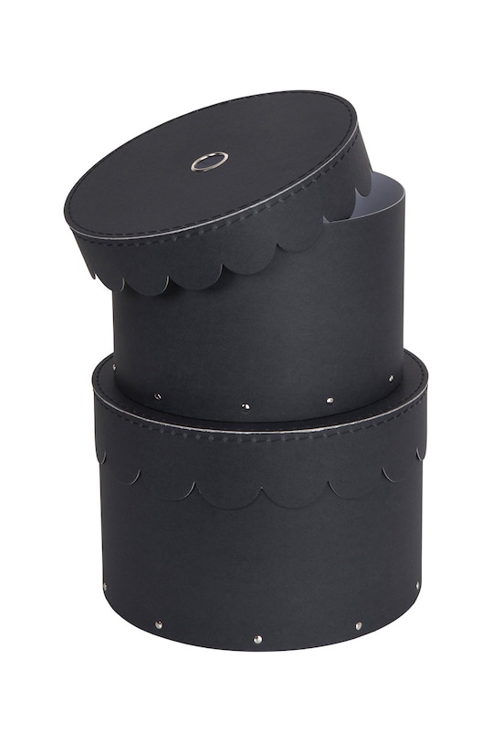 Bigso Box of Sweden Набір коробок для зберігання Wilma (2-pack) 988245607 сірий AA00