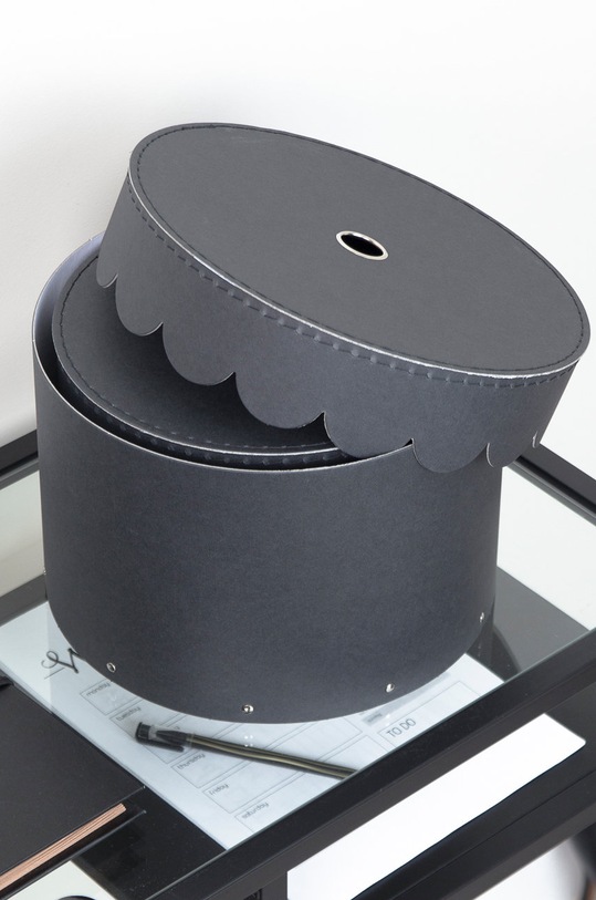 Bigso Box of Sweden Набір коробок для зберігання Wilma (2-pack) 988245607 сірий