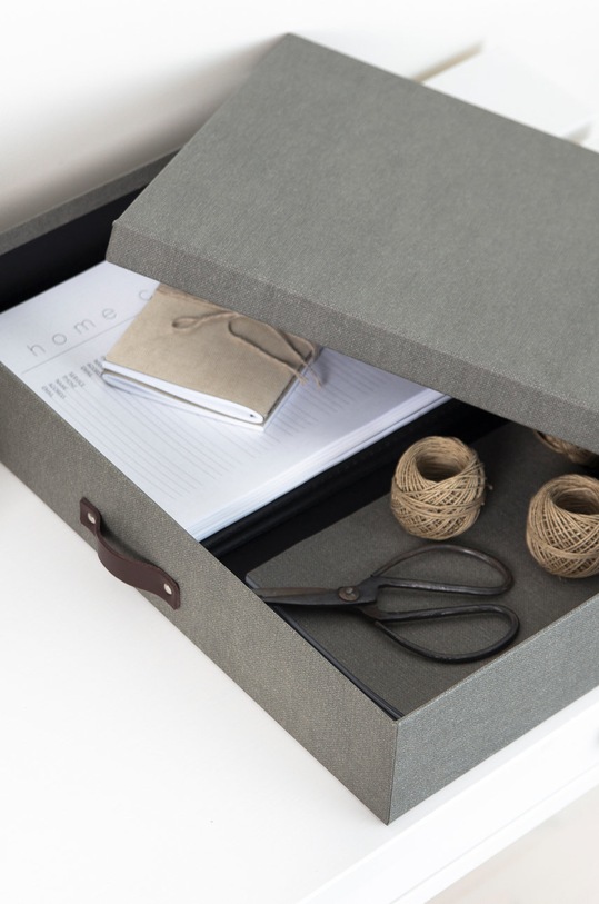 Bigso Box of Sweden pudełko do przechowywania Sverker 9341C6449LEA648