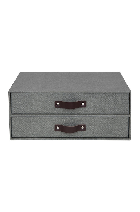 Bigso Box of Sweden Organizér Birger 9431C6449LEA648 šedá AA00