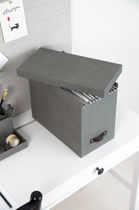 Bigso Box of Sweden betétlapok határidőnaplóhoz 9441C6449LEA648 szürke