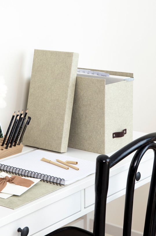 Bigso Box of Sweden - Organizér na doklady Johan béžová 9441C5549LEA648