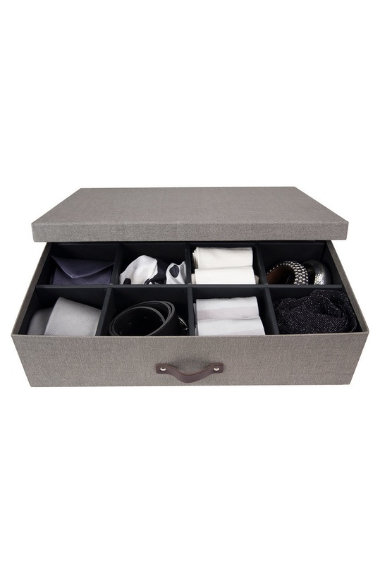 Living și dormitor Bigso Box of Sweden Organizator Jakob 6341C6478LEA648 gri