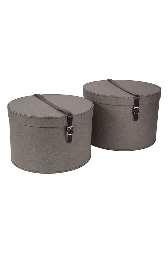 Bigso Box of Sweden - set de cutii de depozitare Rut (2-pack) gri 5482C6449LEA648