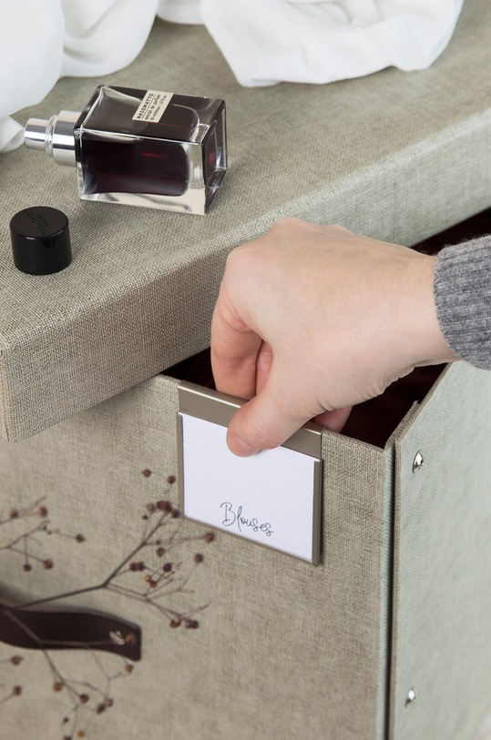 Вітальня та спальня Bigso Box of Sweden набір етикеток (4-pack) 0955SATX4 сірий