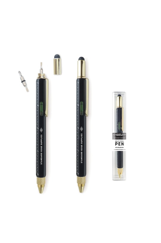 Gentlemen's Hardware długopis wielofunkcyjny GEN573 czarny AA00