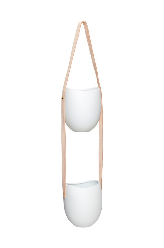 Hübsch doniczka wisząca biały 140304