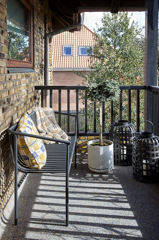 Salon i sypialnia Hübsch pled 221401 multicolor