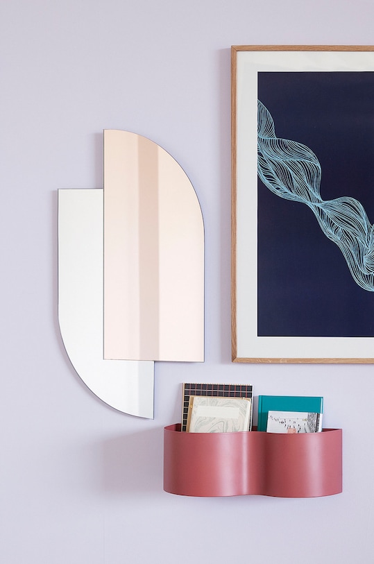 Hübsch doniczka 991126 czerwony AA00