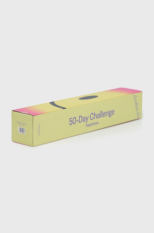 DOIY plakat zdrapka 50 Day Happiness Challenge multicolor AM50CHPOHAE