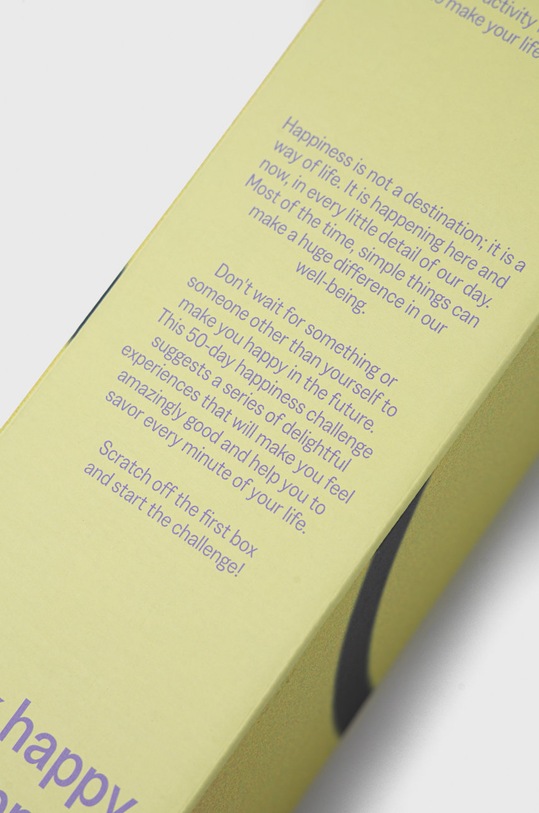 Salon i sypialnia DOIY plakat zdrapka 50 Day Happiness Challenge AM50CHPOHAE multicolor