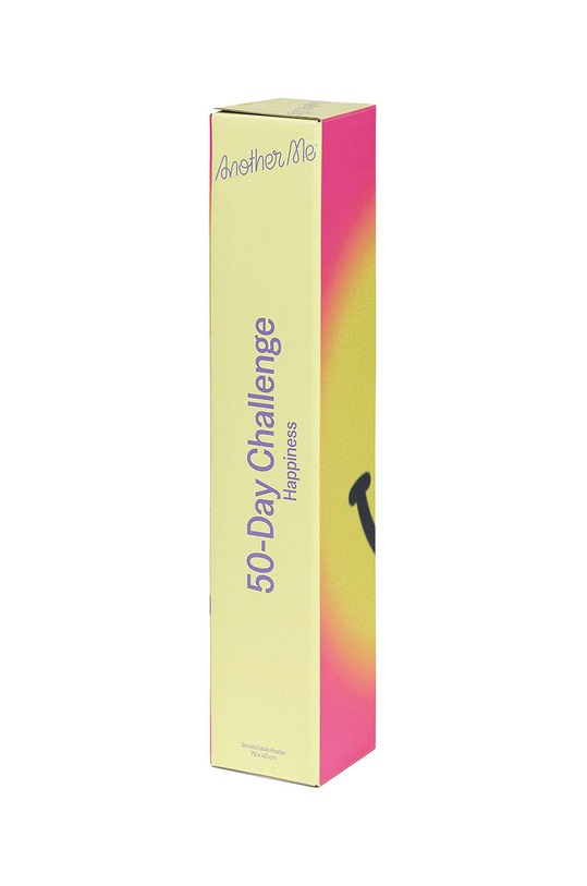 DOIY plakat zdrapka 50 Day Happiness Challenge multicolor AM50CHPOHAE