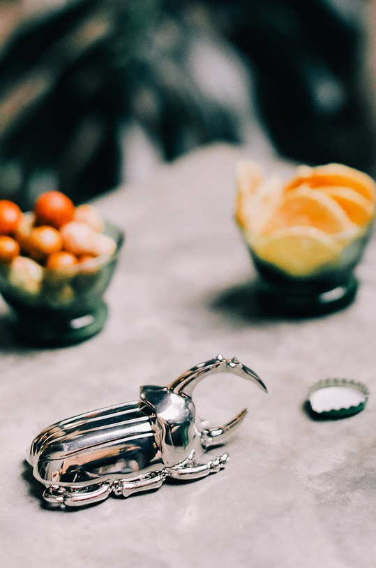 Kuchnia i bar DOIY otwieracz do butelek DYINSECBS szary