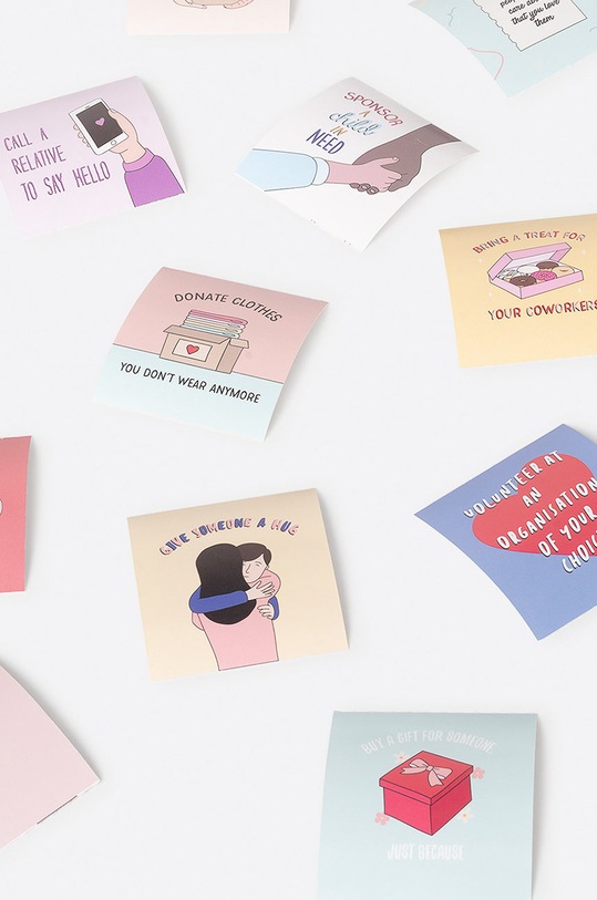 DOIY Set kartica 30 Day Good Deeds Challenge DYCHALKIE