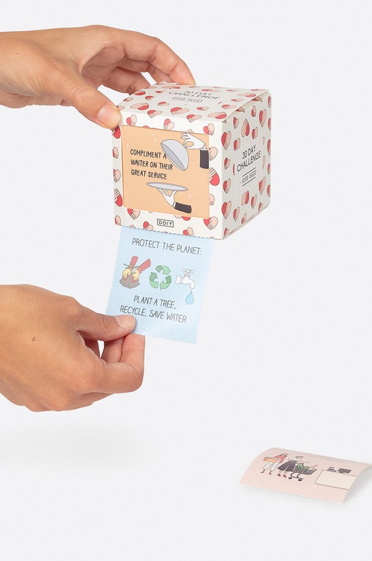 DOIY Set kartica 30 Day Good Deeds Challenge DYCHALKIE šarena