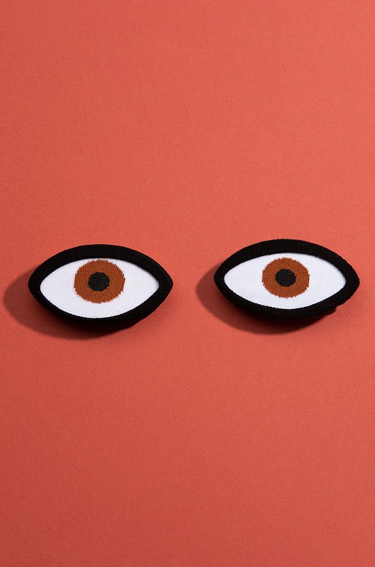 DOIY skarpetki Eye Socks DYEYESOBR brązowy
