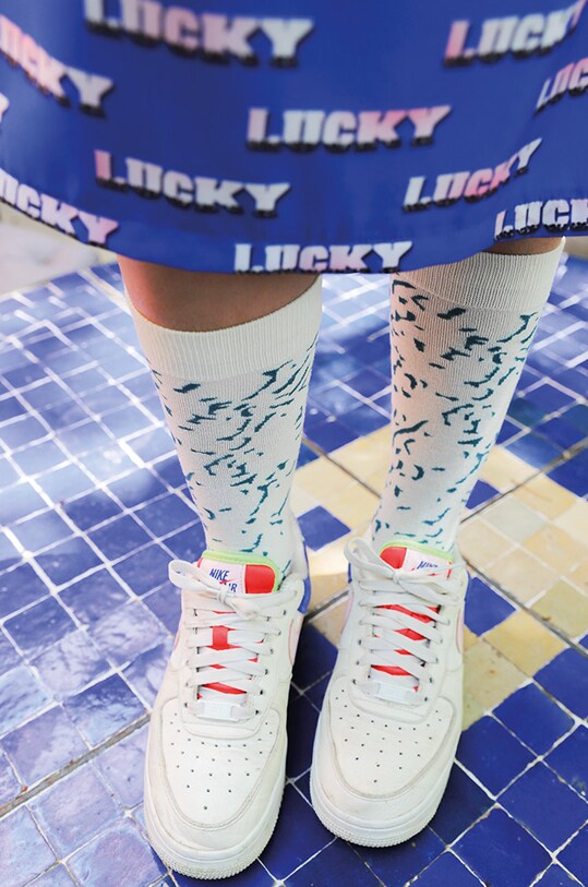 Одяг DOIY Шкарпетки Blue Cheese DYSOCKSBLC барвистий