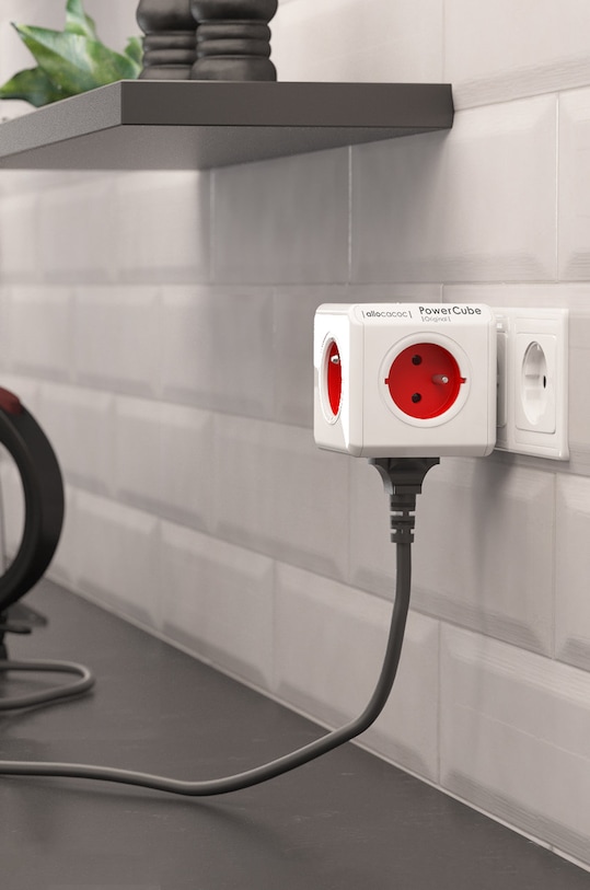 PowerCube rozgałęźnik modułowy PowerCube Original RED 2100RD/FRORPC czerwony AA00