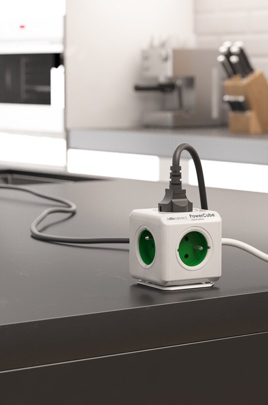 PowerCube Splitter modular PowerCube Extended 1,5 m GREEN 2300GN/FREXPC verde AA00